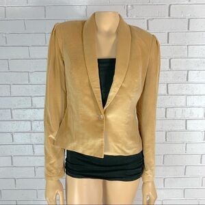 MJ Concepts Vintage Tan Women’s Blazer
